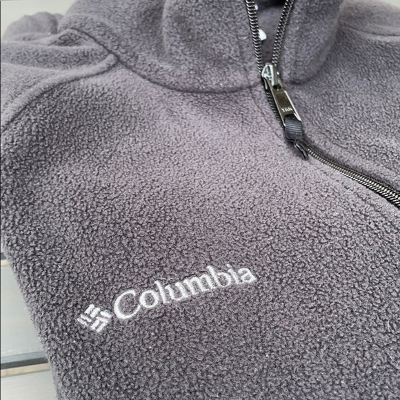 Columbia fleece - black zip fleece ❄️ - Picture 4 of 7